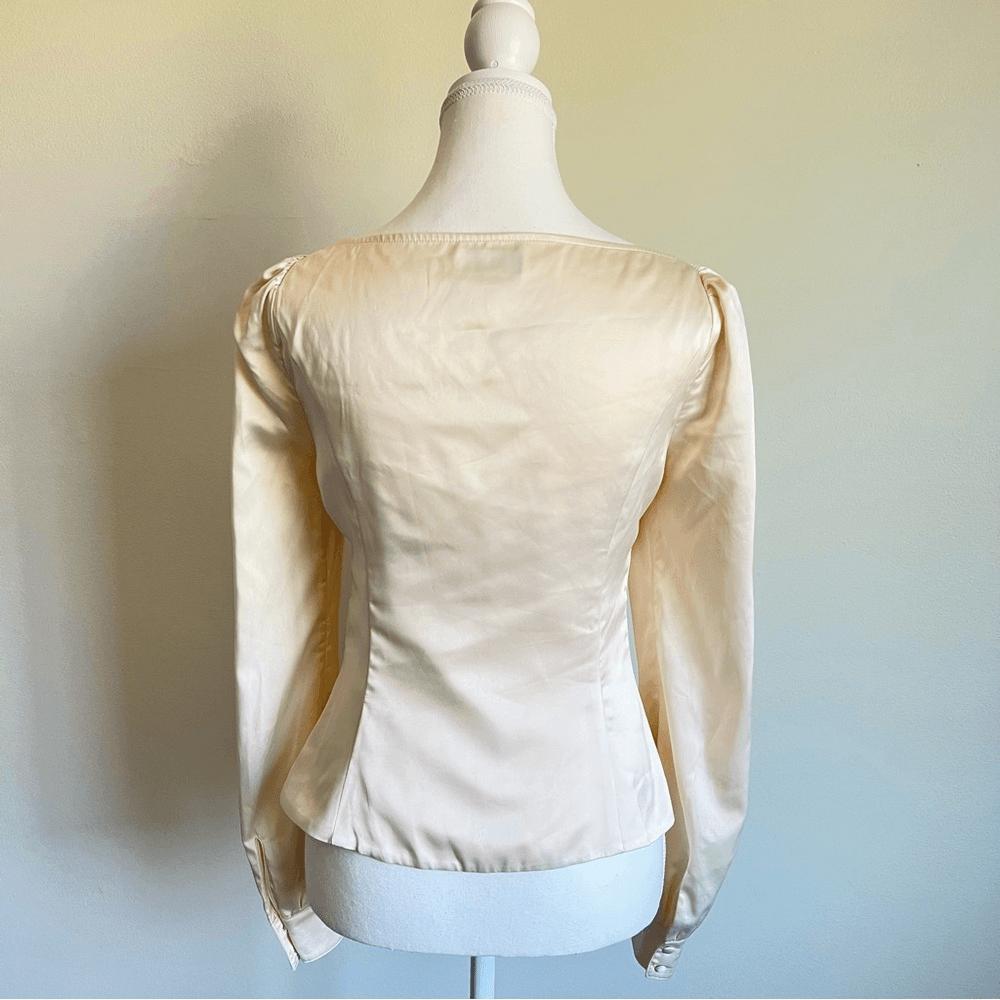 REVOLVE Majorelle Waldorf Top in Ivory Size Small