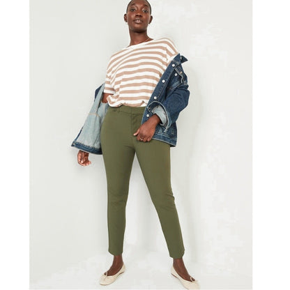Old Navy High Rise Pixie Never-Fade Skinny Ankle Pants NEW Plus Size 22