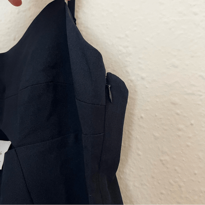 Anthropologie Mare Mare Cut-Out Shift Navy Mini Dress NEW Size Small