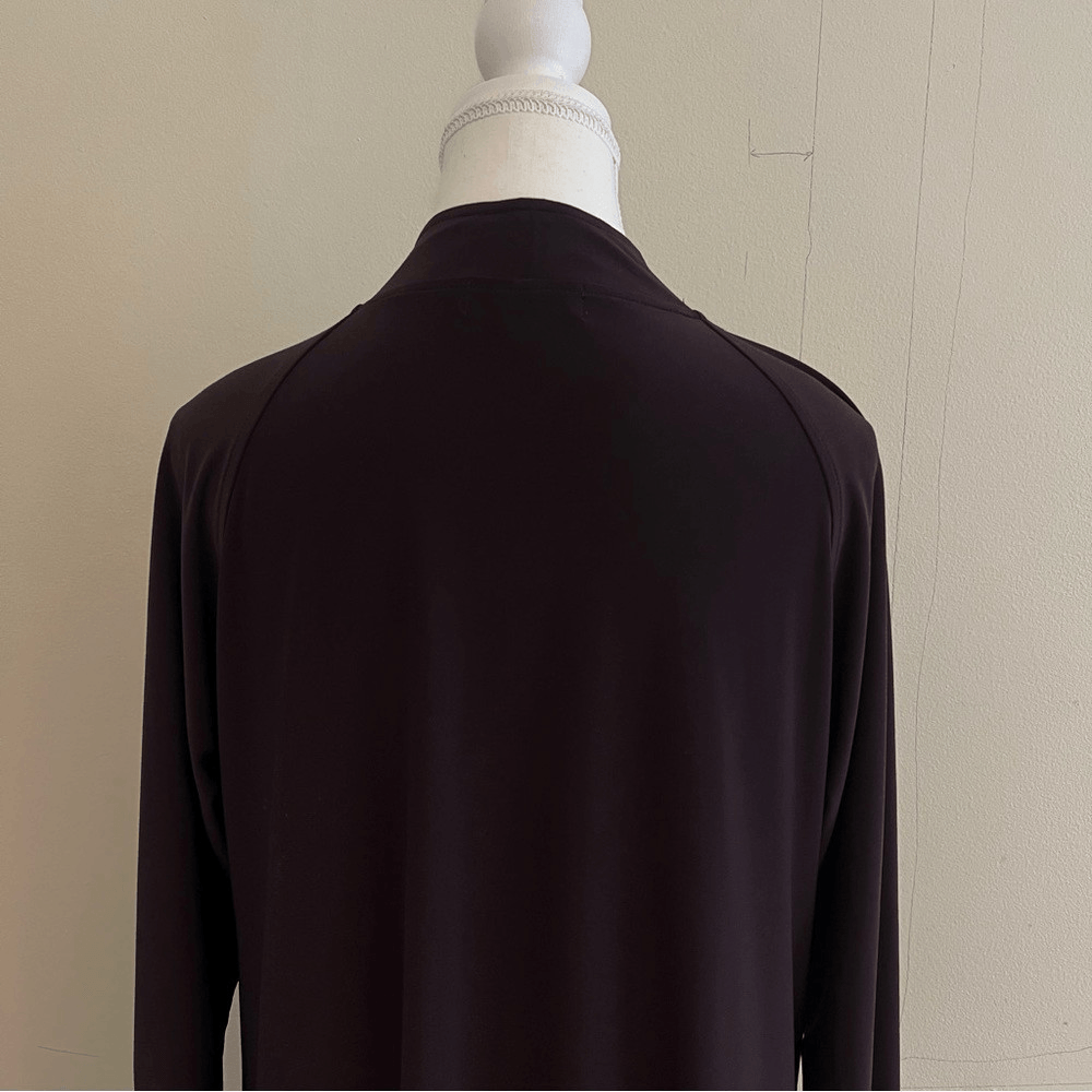 Sun Kim Lagenlook Tunic Top Long Sleeve Size Medium