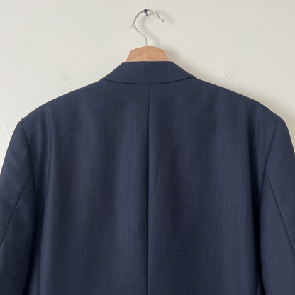 Theory Men's XYLO NP OSTRO Blazer Navy Blue 100% Wool 2 Button Classic 40R