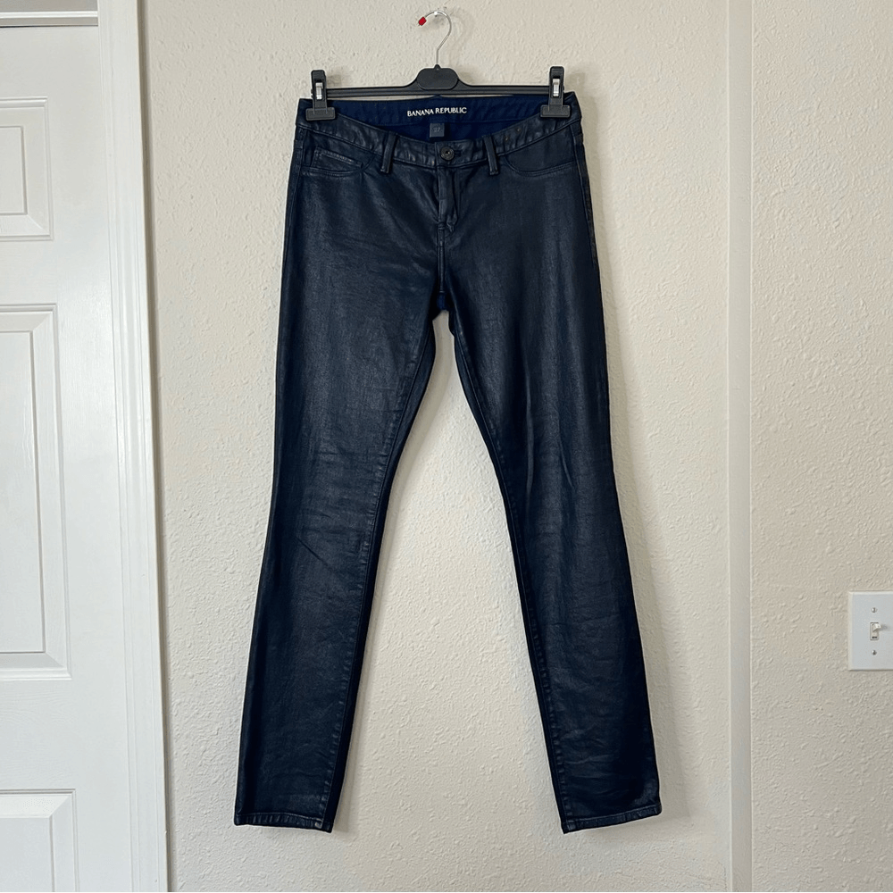Banana Republic Coated Skinny Jeans Size 27