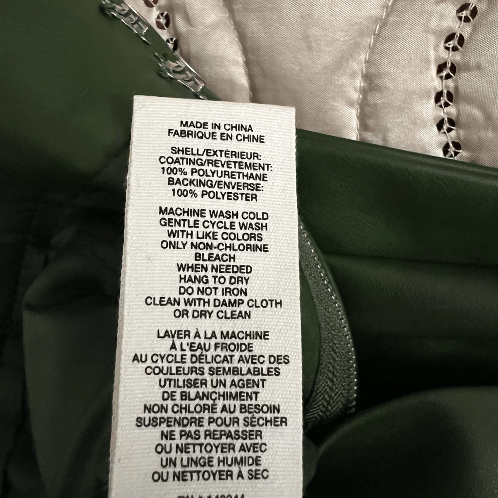 Anthropologie Avec Les Filles Faux Leather Pants NEW Size 8