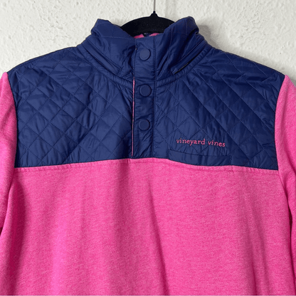 Vineyard Vines Quilted Nylon Performance Shep Shirt Pullover Size Small