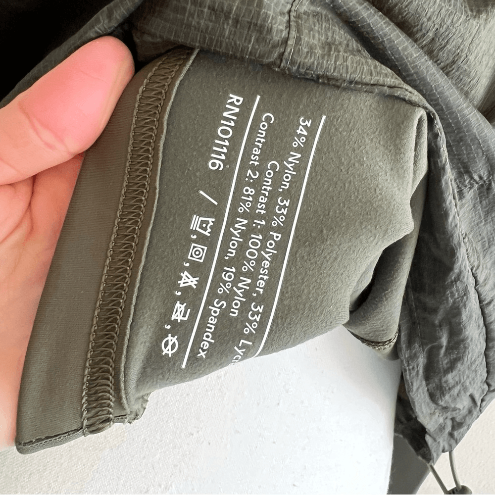 Outdoor Voices Frostknit Pullover Hoodie in Olive Green NEW Size Small