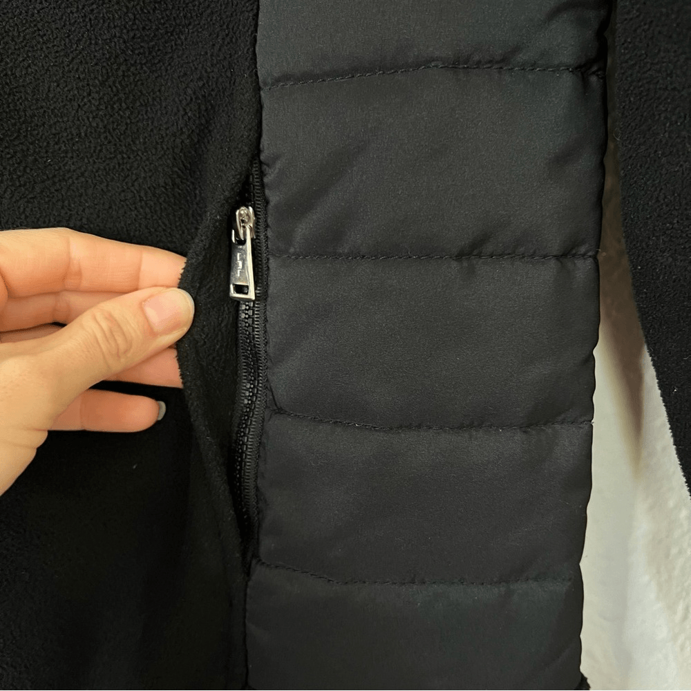 Lauren Ralph Lauren Zip Up Black Jacket Size Medium