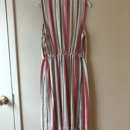 Old Navy Women’s Linen-Blend Striped Dress Size Small