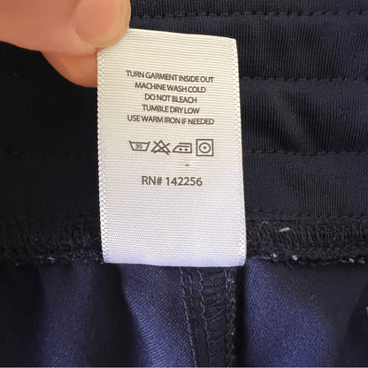 FIGS Livingston Basic Scrub Pants in Navy Blue Size XS Tall