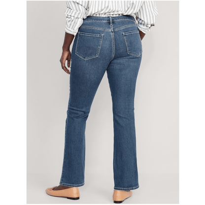 Old Navy Mid-Rise Kicker Boot-Cut Jeans NEW Plus Size 28