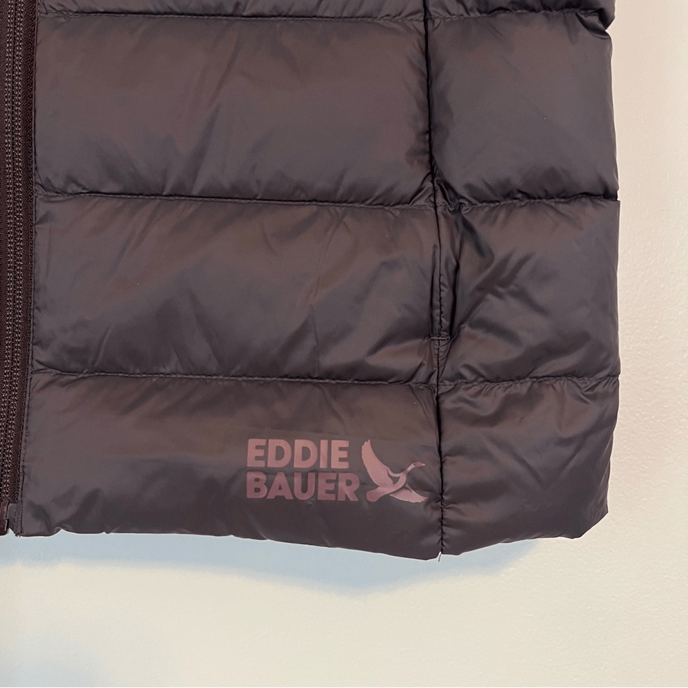 Eddie Bauer Women’s Cirruslite Down Vest NEW Size Small in Aubergine