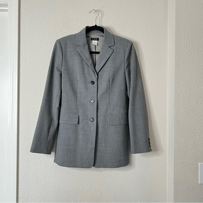 J. Crew Gray Wool Blend Blazer Jacket Size 4