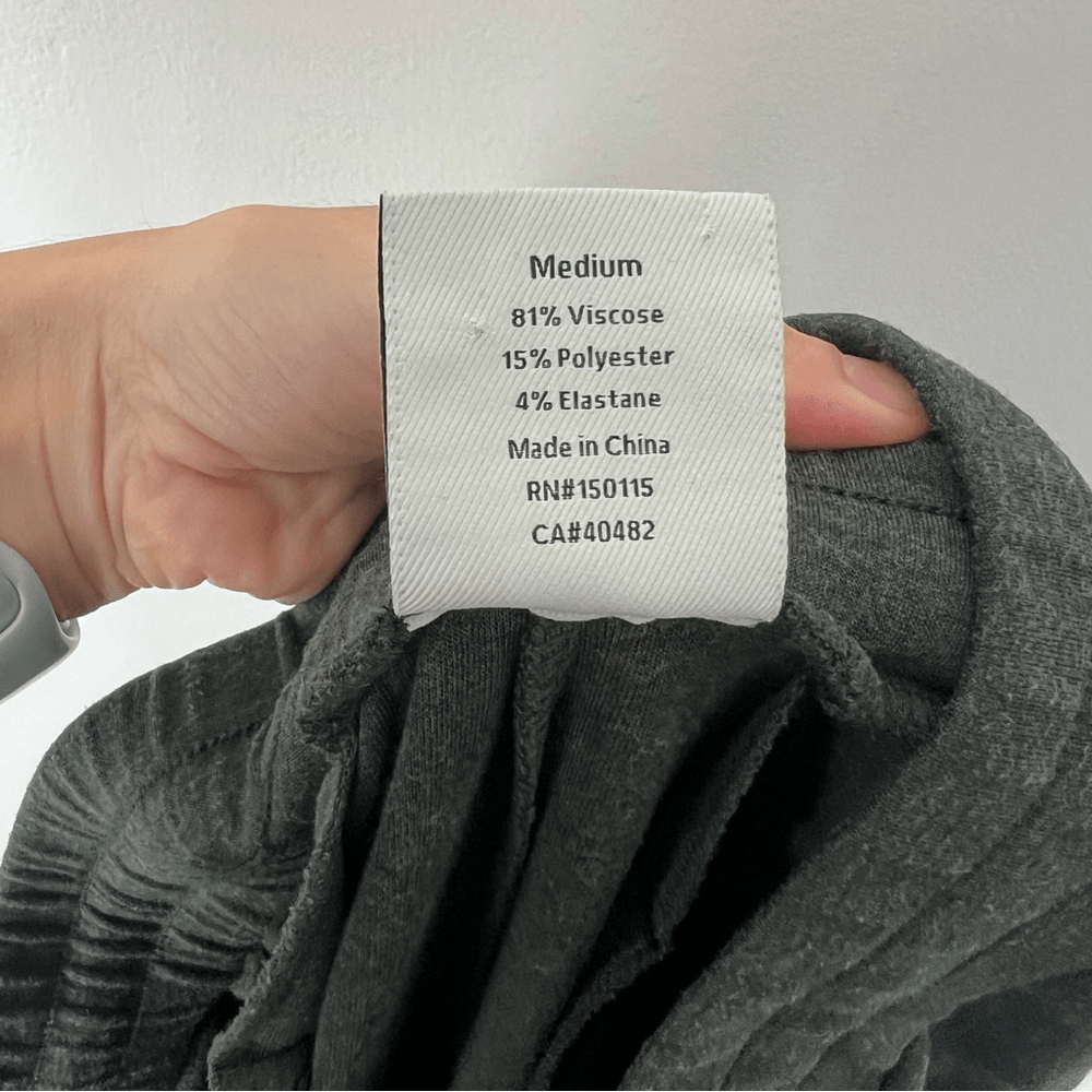 Varley The Slim Jogger Pants Double Soft in Green Size Medium