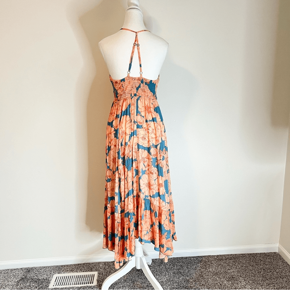 REVOLVE Free People Intimately Heatwave Floral Midi Dress Size Small