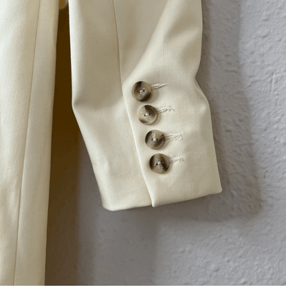 ZARA Butter Yellow Blazer Mini Dress  Blogger Favorite Size Small