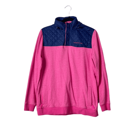 Vineyard Vines Quilted Nylon Performance Shep Shirt Pullover Size Small