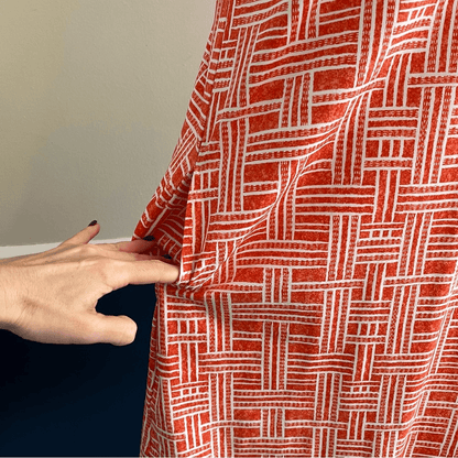 J. McLaughlin Joanna Catalina Cloth Shift Mini Dress Orange Coral Size Small