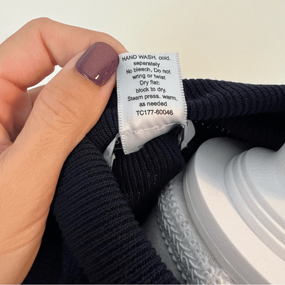 Pendleton Silk Navy Blue Turtleneck Sweater Size XL