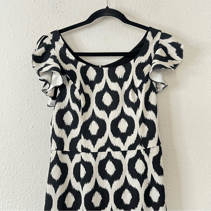 Sachin + Babi Ayran Midi Sequin Tassel Cocktail Dress NEW Size 4 (FLAWED)