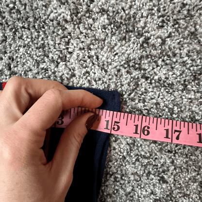 Madewell Deckhouse Striped Red Navy Sweater V-neck Size Small