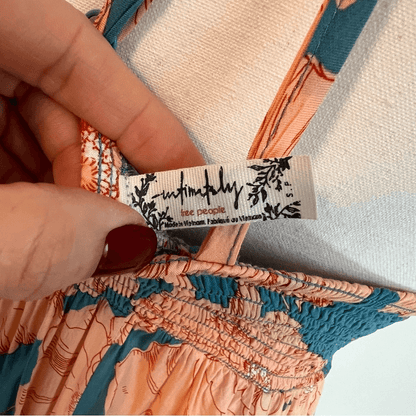 REVOLVE Free People Intimately Heatwave Floral Midi Dress Size Small