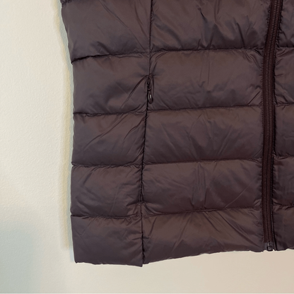 Eddie Bauer Women’s Cirruslite Down Vest NEW Size Small in Aubergine