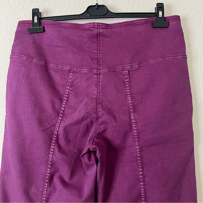 Anthropologie Pilcro High Rise Crop Flare Pants NEW Size 34