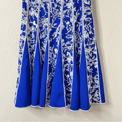 Tadashi Shoji Embroidered Neoprene Mini Dress Size Large