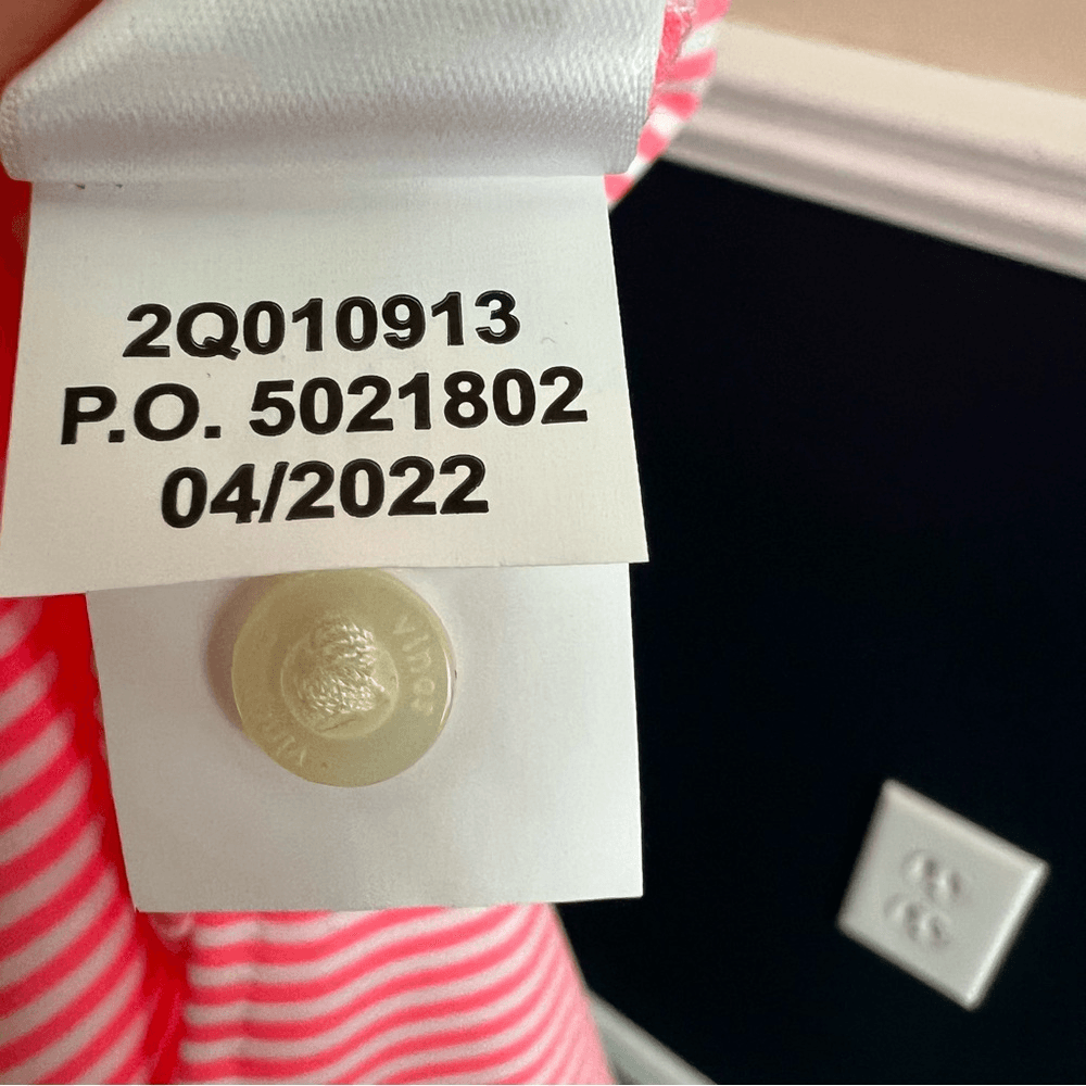 Vineyard Vines Striped Sleeveless Midi Margo Dress NEW Size XS Pink