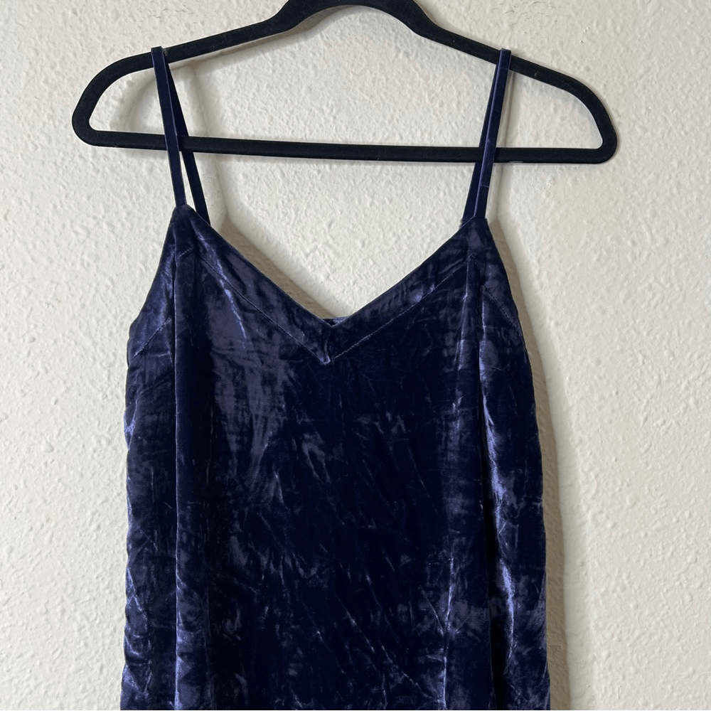 Anthropologie Shania Velvet Slip Mini Dress Size Small
