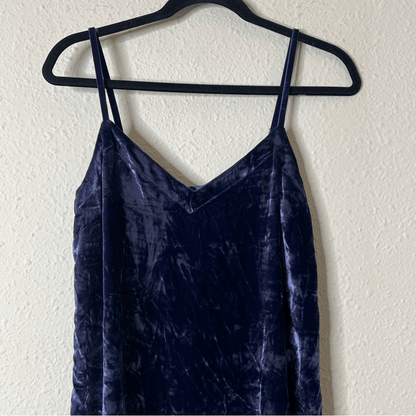 Anthropologie Shania Velvet Slip Mini Dress Size Small