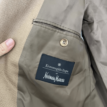 Ermenegildo Zegna Mens %100 Pure Camelhair Blazer Size 48 (58)