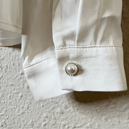 Nadine Merabi Taylor White Shirt NEW Size XXL Bridal Shower Classic