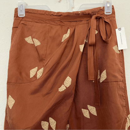 Anthropologie Pilcro Asymmetrical Printed Harem Pants NEW Size 26