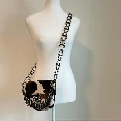 Mary Frances Accessories Cowgirl Crossbody Bag Beaded Rodeo Western Festival