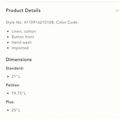 Anthropologie Cropped Stripes Utility Pullover Top NEW Size Small