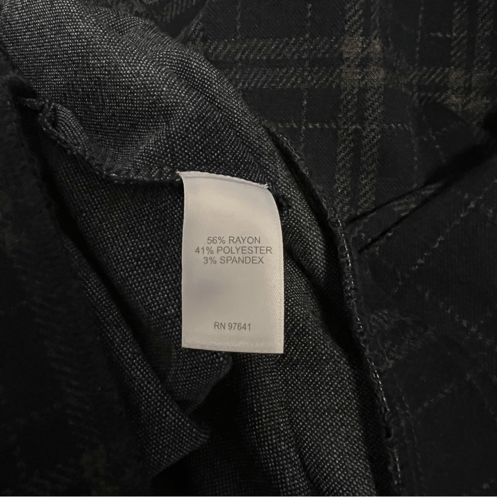 J.Jill Plaid Wrap Front Pull On Skirt NEW Size Medium Stretch Academia Career