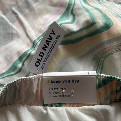 Old Navy Mid-Rise StretchTech Dolphin-Hem Running Athletic Shorts NEW Size Large