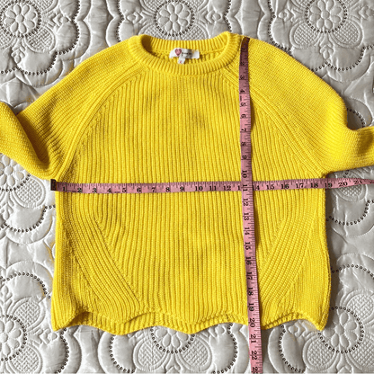 Koton Crew Neck Cropped Sweater Size Large