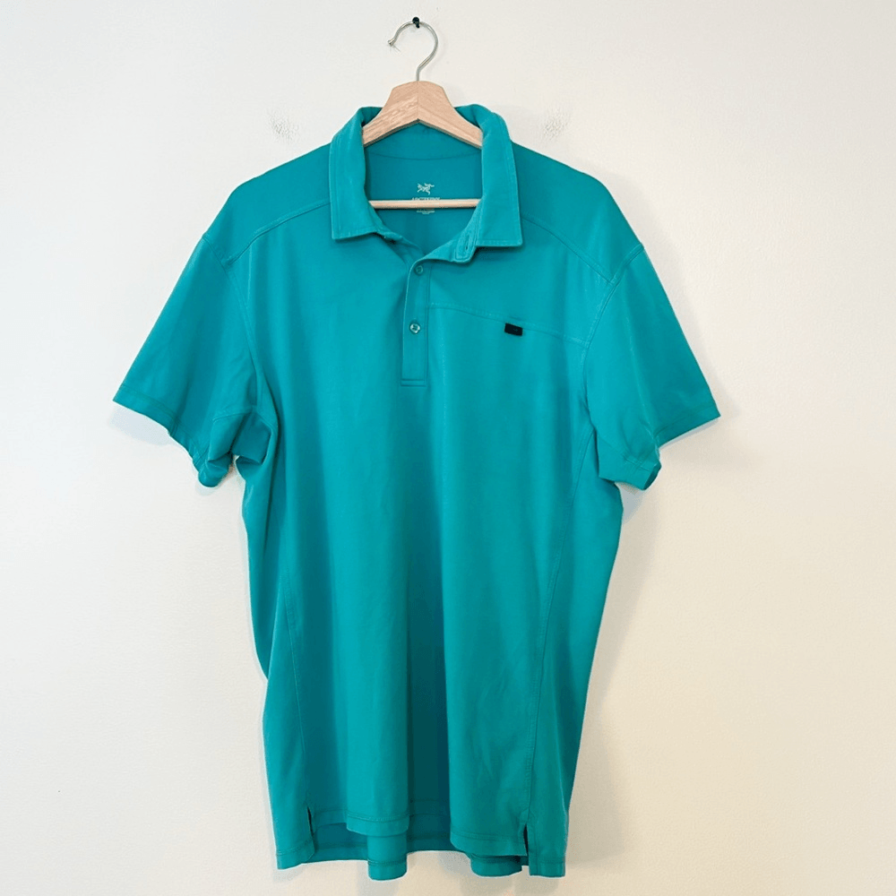 Arcteryx Men’s Captive SS Polo Shirt Size XL
