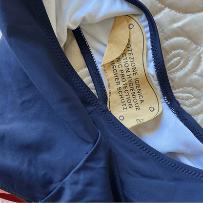 NEW CUPSHE Off Shoulder Lace Front One-Piece Swimsuit Size Medium