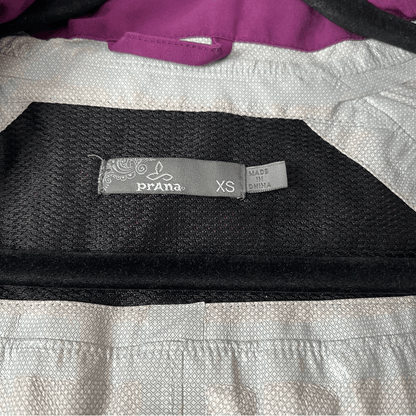 Prana Rain Jacket in Purple Size XS