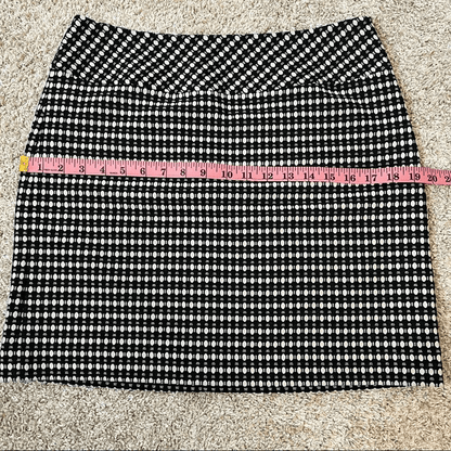 Ann Taylor LOFT Geometric Print Mini Skirt Size 8 Petites