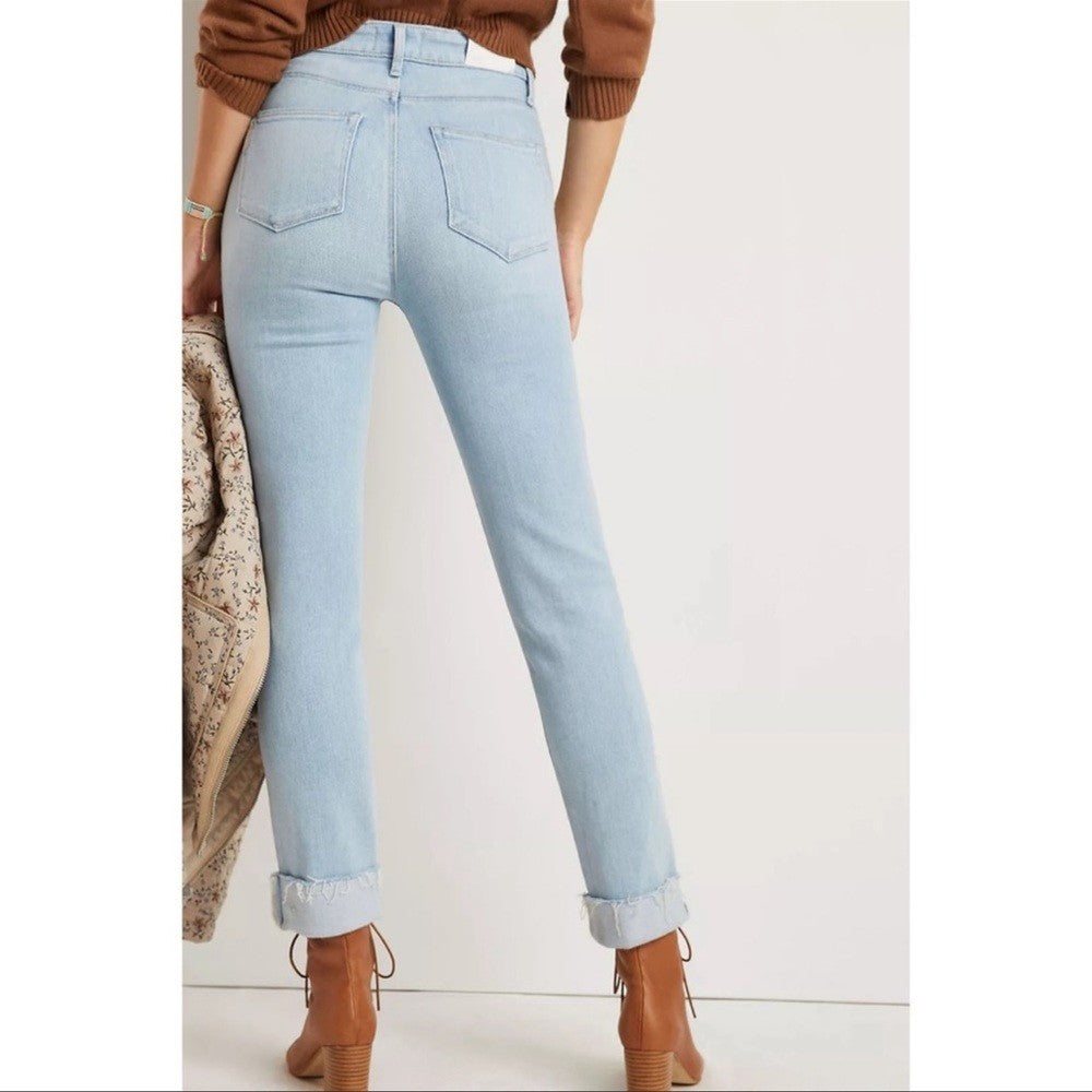 Anthropologie | Paige Sarah Ultra High-Rise Slim Jeans NEW Size 30