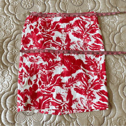 The Limited Dressy Career Floral Print Pencil Skirt Size 4