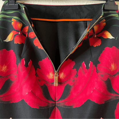 Ted Baker Tropical Toucan Pencil Skirt Size 1