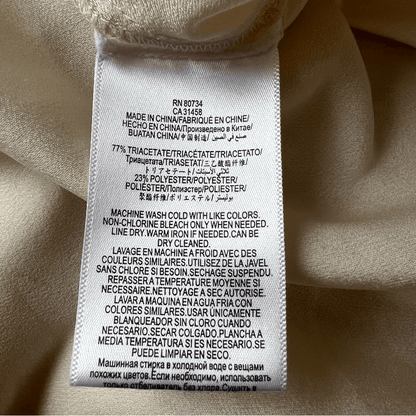 BCBGMaxazria Lace Up Tank Top Sleeveless Blouse Size XXS