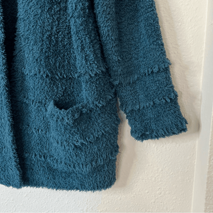 Barefoot Dreams Cozychic Boardwalk Cardigan Size Large