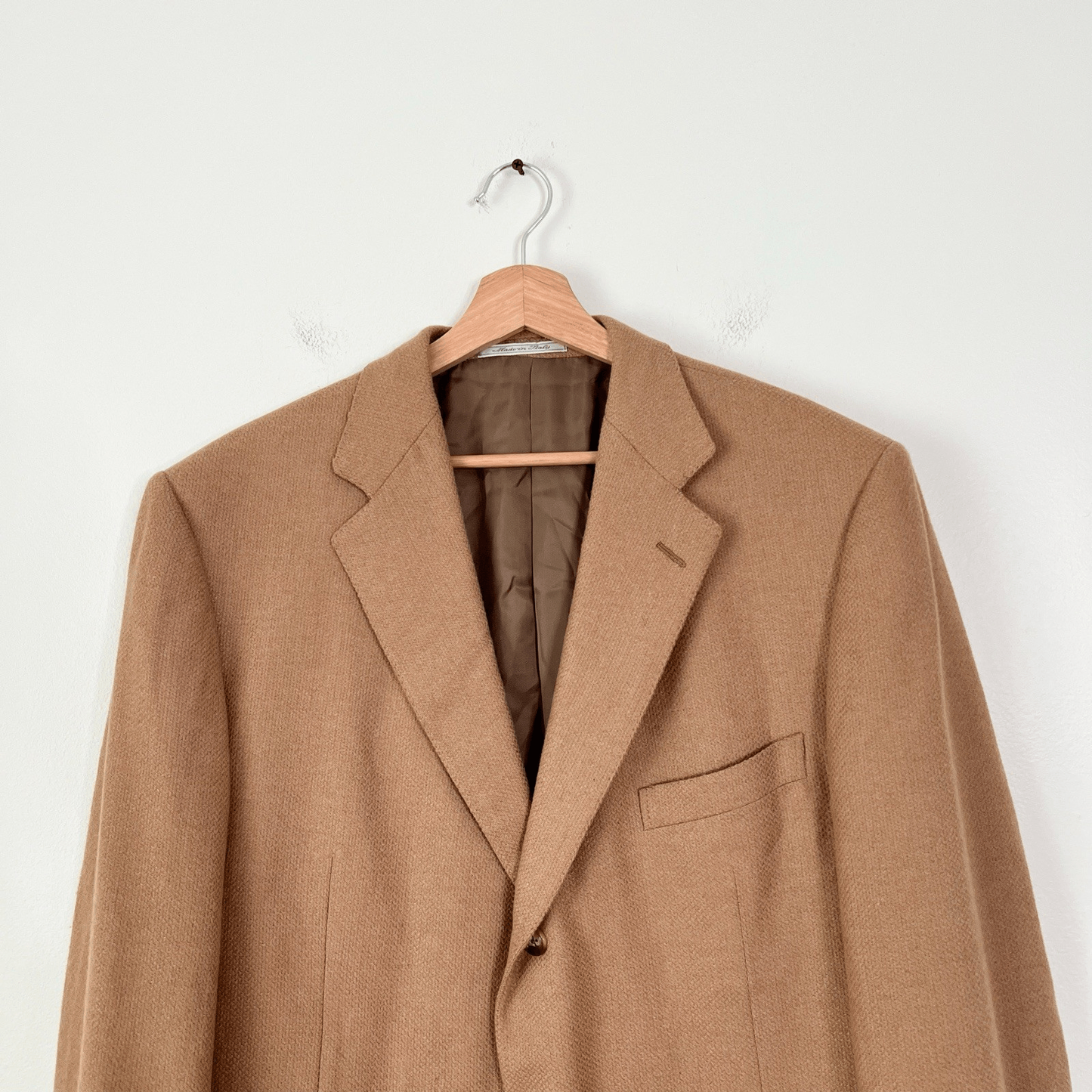 Ermenegildo Zegna Mens %100 Pure Camelhair Blazer Size 48 (58)