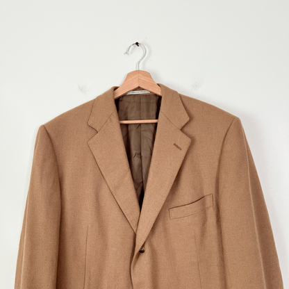 Ermenegildo Zegna Mens %100 Pure Camelhair Blazer Size 48 (58)
