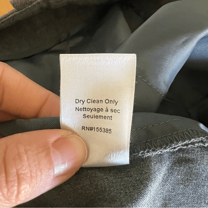 RONNY KOBO 90's Trouser Dress Pants in Grey NEW Size Small Low Rise Y2K 90s